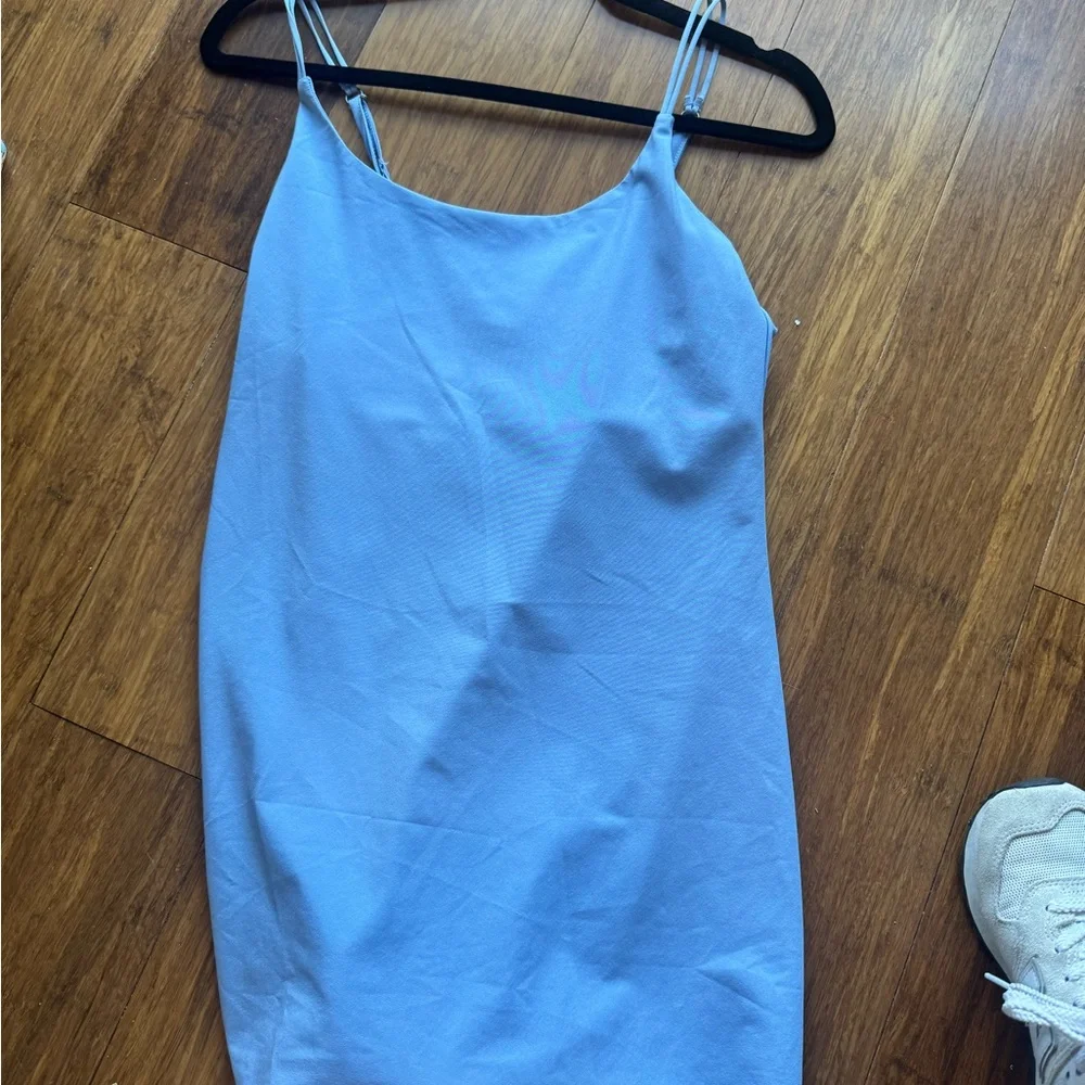 Abercrombie Traveler Mini Dress Blue - Picture 2 of 3